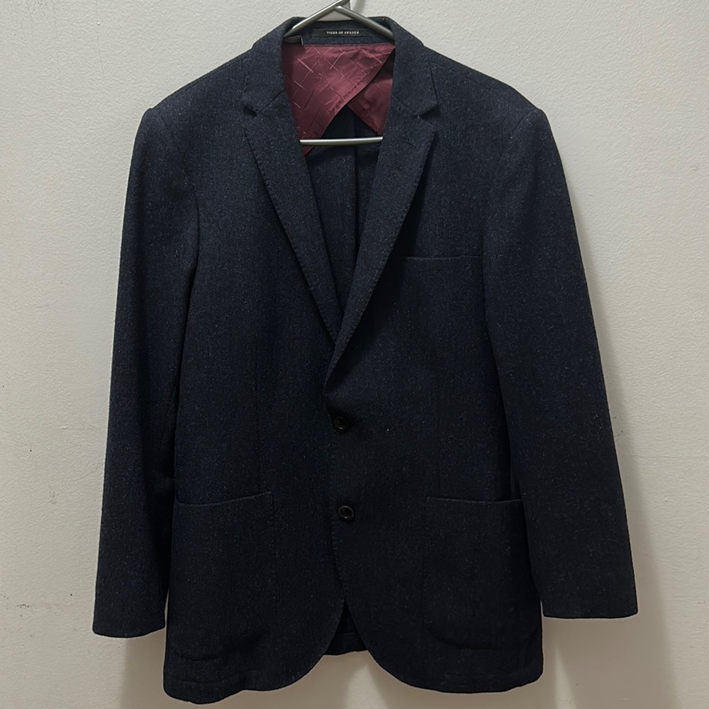 Tiger of Sweden Black Suit Jacket